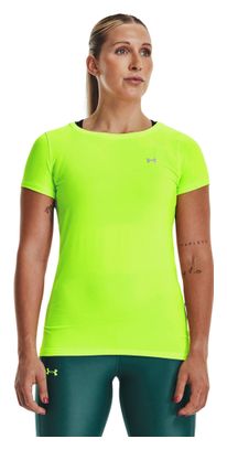 Maillot manches courtes Femme Under Armour Heatgear Armour Jaune