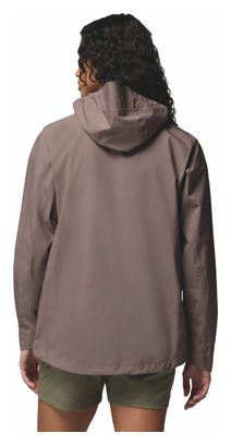 Giacca impermeabile Columbia Trailborne 2.5L grigia da donna