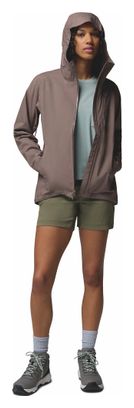 Giacca impermeabile Columbia Trailborne 2.5L grigia da donna