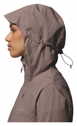 Giacca impermeabile Columbia Trailborne 2.5L grigia da donna
