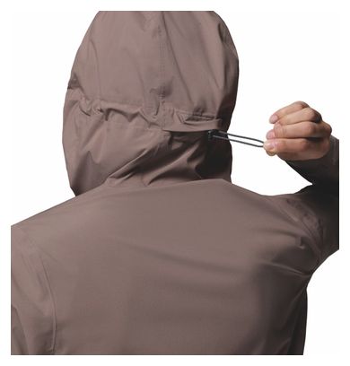 Giacca impermeabile Columbia Trailborne 2.5L grigia da donna