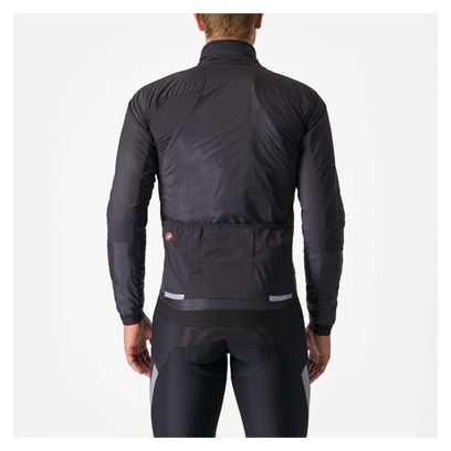 Veste de Cyclisme Castelli Men Perfetto Ros 2 Light Black Black Reflex