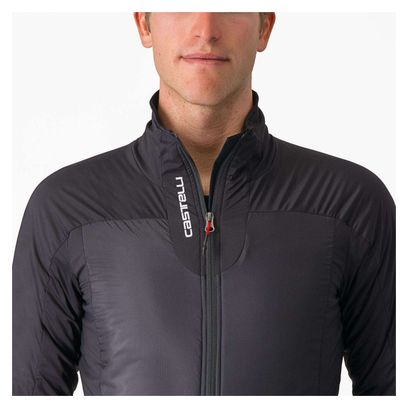 Chaqueta Castelli Fly Térmica Manga Larga Negra