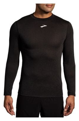 Maillot manches longues Brooks High Point Long Sleeve Noir Homme M