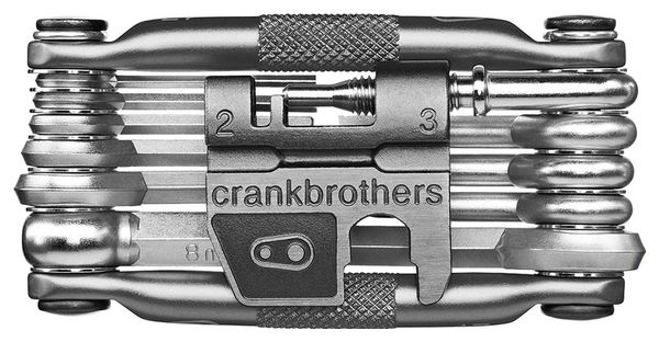 Crankbrothers M17 Multi-Tools 17 funzioni Nickel