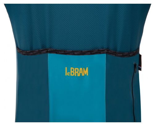 LeBram Chaussy Blue Pelforth Short Sleeve Jersey Tailored Fit