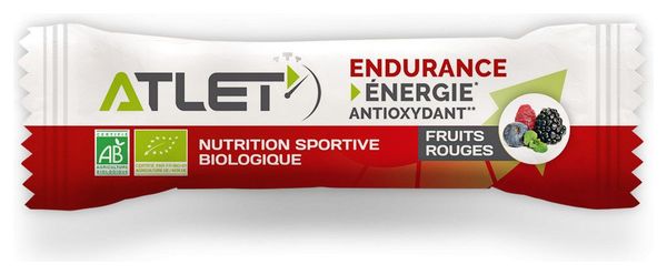 Pack 34 barres energétiques fruits rouges biologique