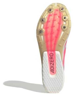 Chaussures d'Athlétisme adidas Adizero Avanti XC Blanc/Corail Unisexe