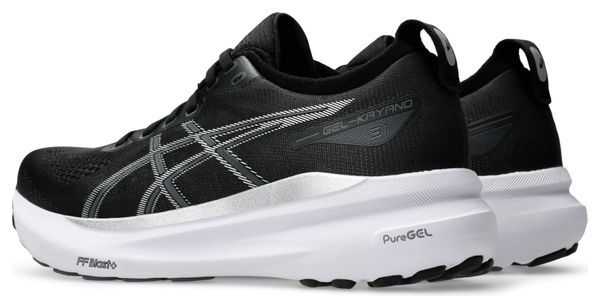 Asics Gel-Kayano 31 hardloopschoenen zwart/wit dames