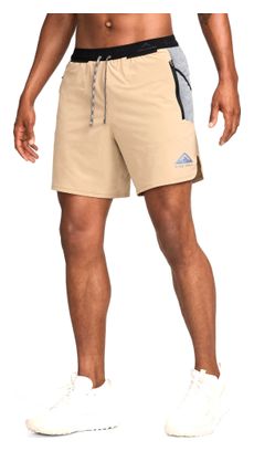 Nike Trail Short Second Sunrise 7in Khaki Herren