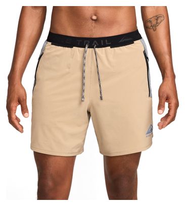 Heren Nike Trail Second Sunrise 7in Khaki Short