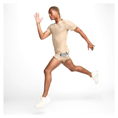 Heren Nike Trail Second Sunrise 7in Khaki Short