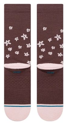 Stance Floral Dreams Crew Socken, braun
