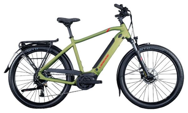 VTC Électrique Lapierre E-Explorer 4.5 High Shimano Cues 9V 500Wh 27.5'' Vert 2025