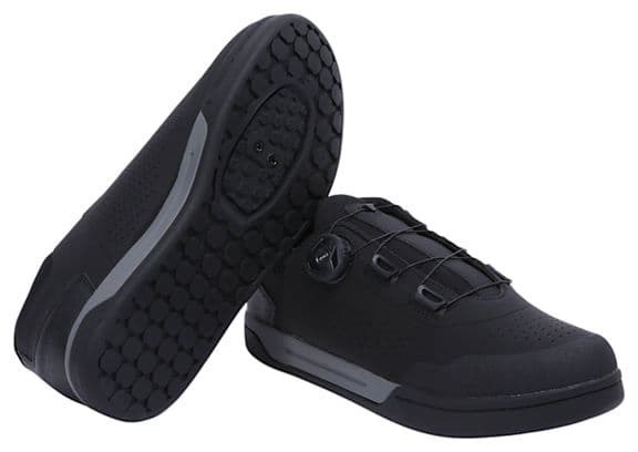 Par de Zapatillas Neatt Basalte Flat SPD MTB Negras