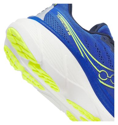 Saucony Hurricane 25 Laufschuhe Blau/Gelb Herren