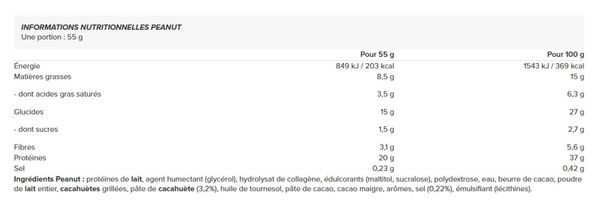 Boîte Barebells Barre Protéinée (12x55g) - Barebells - Peanut -  Barres Protéinées