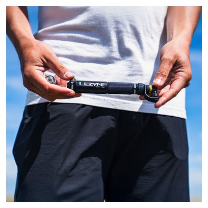 Pompe à Main Lezyne Pocket Drive CO2 (160 Psi / 11 Bar) Noir