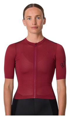 Women's Rapha Pro Team Training Short Sleeve Jersey Red/Bordeaux