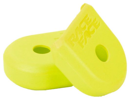 RACE FACE Alu Crankarms Protections BOOT PEDAL Yellow