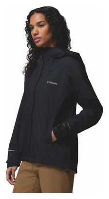 Giacca impermeabile Columbia Trailborne 2.5L nera da donna