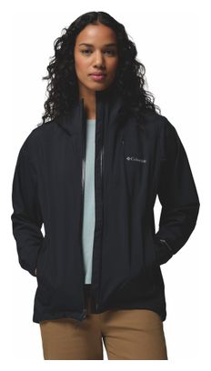 Giacca impermeabile Columbia Trailborne 2.5L nera da donna