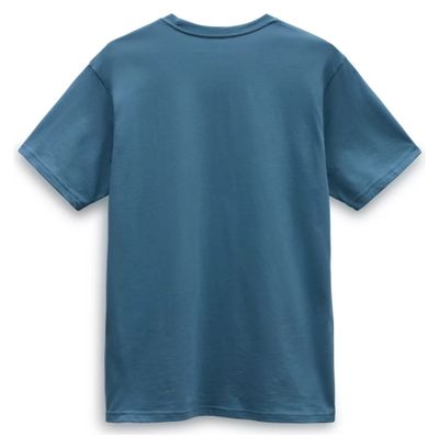 T-Shirt Manches Courtes Vans Sidestripe Block Noir / Bleu