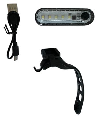 Lampe frontale blanche 50 lumens Lampe de vélo à LED