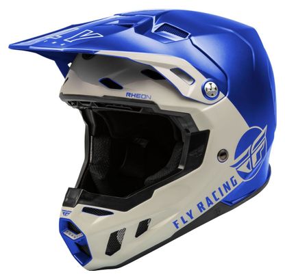 Full-face helmet Fly Racing Fly Formula CC Centrum Metallic blue / Light grey