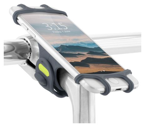 Bike Tie Pro Blue : support pour téléphone (écran 4 à 6 pouces) - fixation guidon et tige de vélo - Bleu