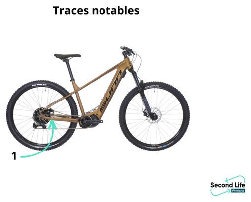 Tentoonstellingsfiets - MTB Semi-Rigid Elektrische Sunn Flash S2 Tektro M350 9V 29'' 500 Wh Koper 2023