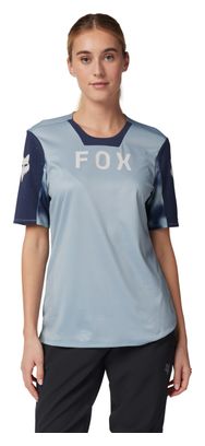 Fox Defend Taunt Women's Short Sleeve Jersey Blue