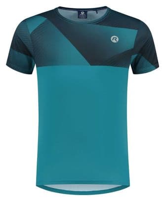 T-Shirt De Sport Manches Courtes Rogelli Rush - Homme - Bleu