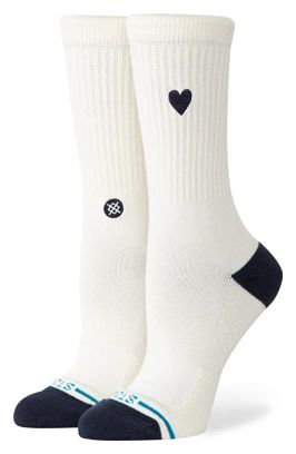 Chaussettes Stance Heart Crew Beige/Bleu