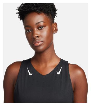 Débardeur Nike AeroSwift Noir Femme