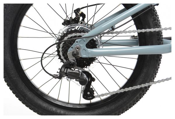 VTT Enfant Scamp TallFox Microshift 8V 20'' Bleu - Produit Reconditionné 