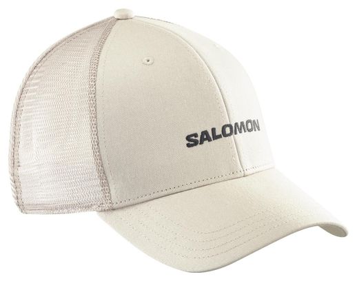 Casquette Salomon Logo Trucker Cap Beige