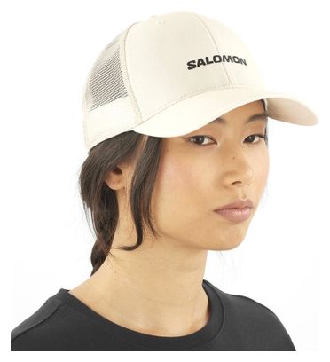 Casquette Salomon Logo Trucker Cap Beige