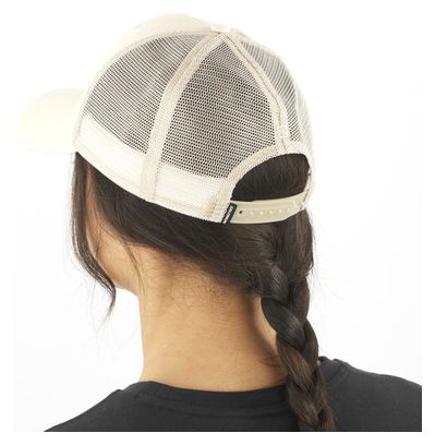 Casquette Salomon Logo Trucker Cap Beige