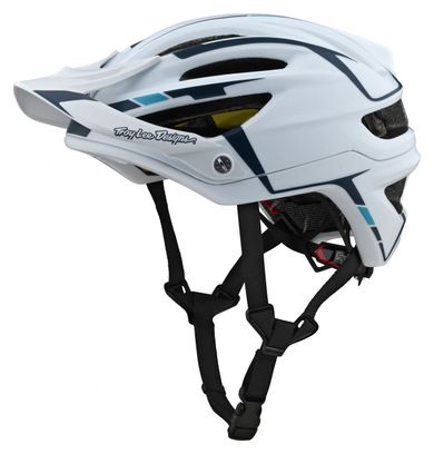 Troy Lee Designs A2 Mips Helmet White / Blue
