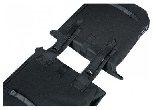 Basil City Double Bag 28-32L Black