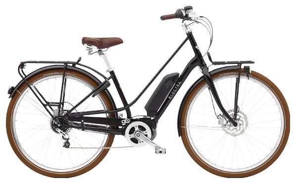 Vélo de Ville Electrique Electra Loft Go! 5i EQ Shimano Nexus 5V 500 Wh Noir 2022