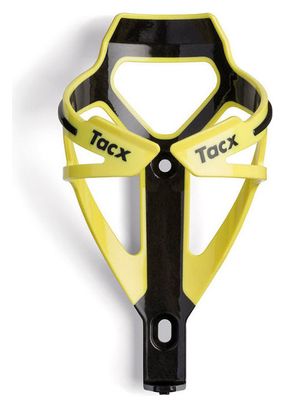 TACX porte bidon DEVA Carbone/Polyamide jaune