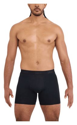 Saxx Smooth Flex Light Compression Boxershort Zwart Heren