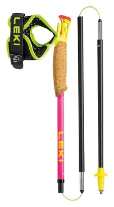 Leki UltraTrail FX One SuperLite Folding Trail Running Poles Red Women's