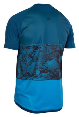ION Traze AMP Half Zip Blue Short Sleeve Jersey