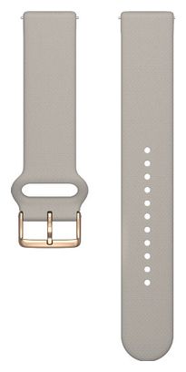 Bracelet en Silicone Polar 20 mm Beige Greige Sand