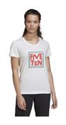 T-Shirt adidas Five Ten Donna Gfx Bianco