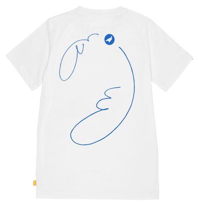 Technisch T-shirt Lagoped Teerec Vleugels Wit
