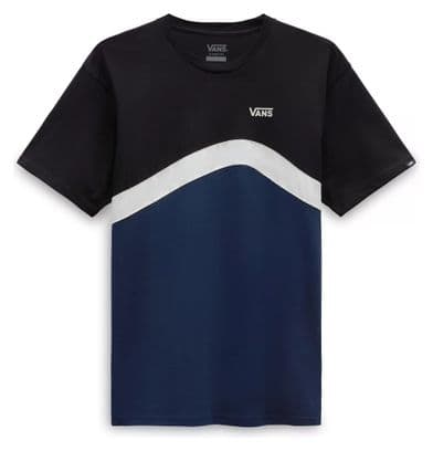 T-Shirt Manches Courtes Vans Sidestripe Bleu / Noir